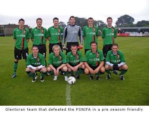 2008 - Friendly v Glentoran